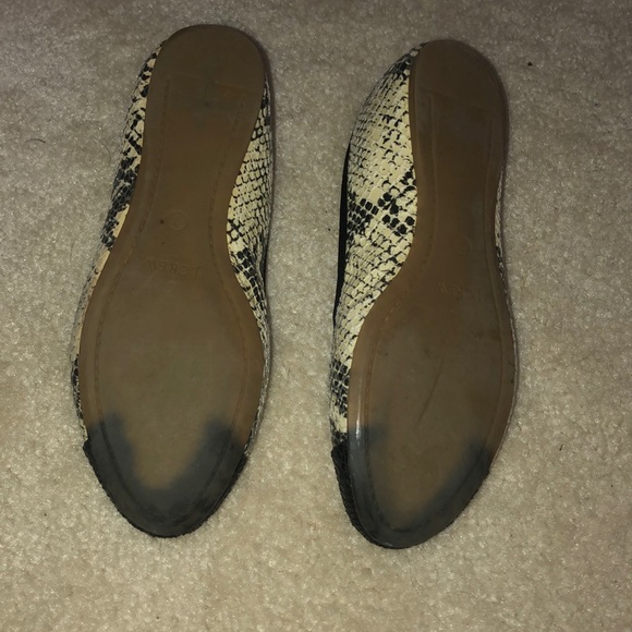 ðHOST PICKðJ. Crew Anya Snake Skin Ballet Flat - Picture 6 of 6